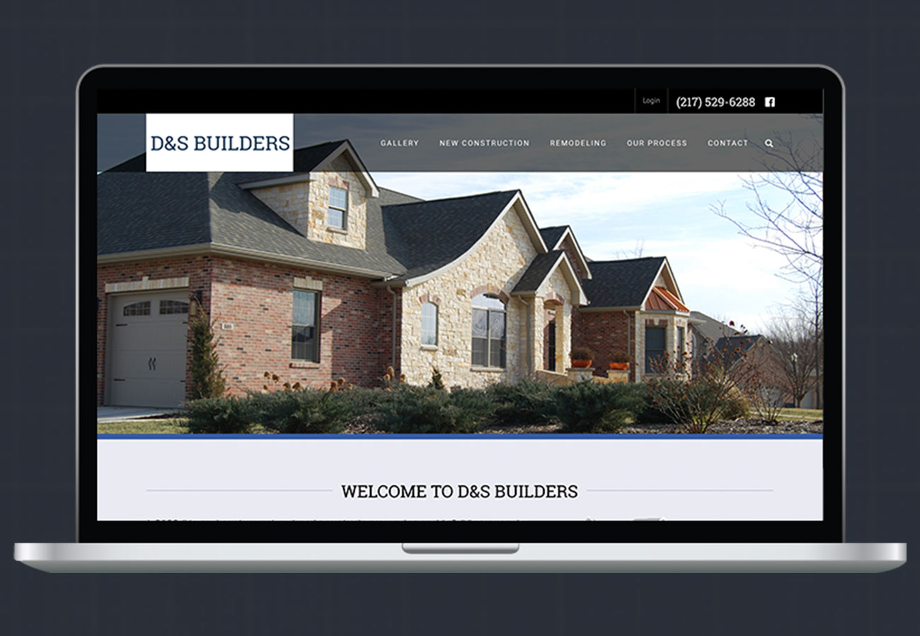D&S Builders Desktop Preview